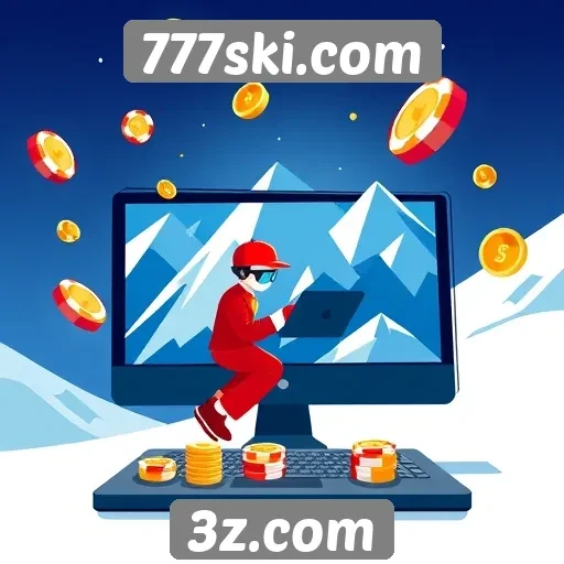 Estratégias de marketing do site de jogos 777ski.com